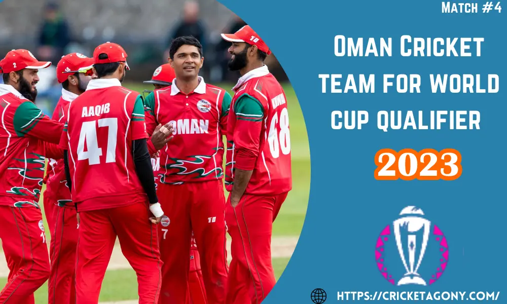 Oman cricket team for world cup qualifier