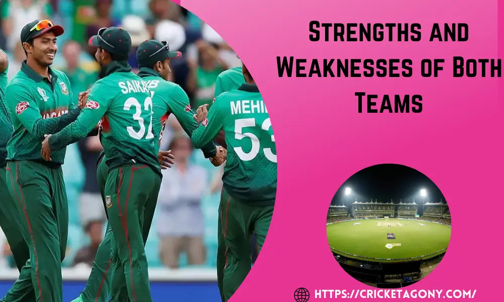 Strengths and Weaknesses of Both Teams