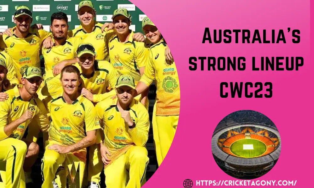 Australia's strong lineup