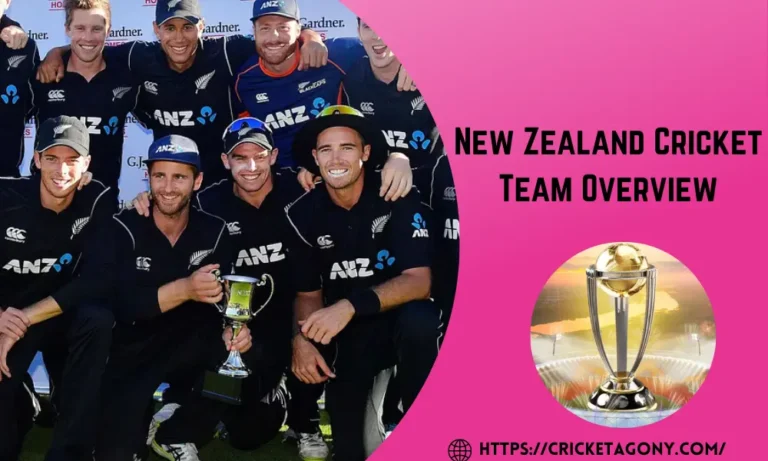 New Zealand Cricket Team Overview for ICC World Cup 2023 (Squad, Matches, Fixture & Standings)