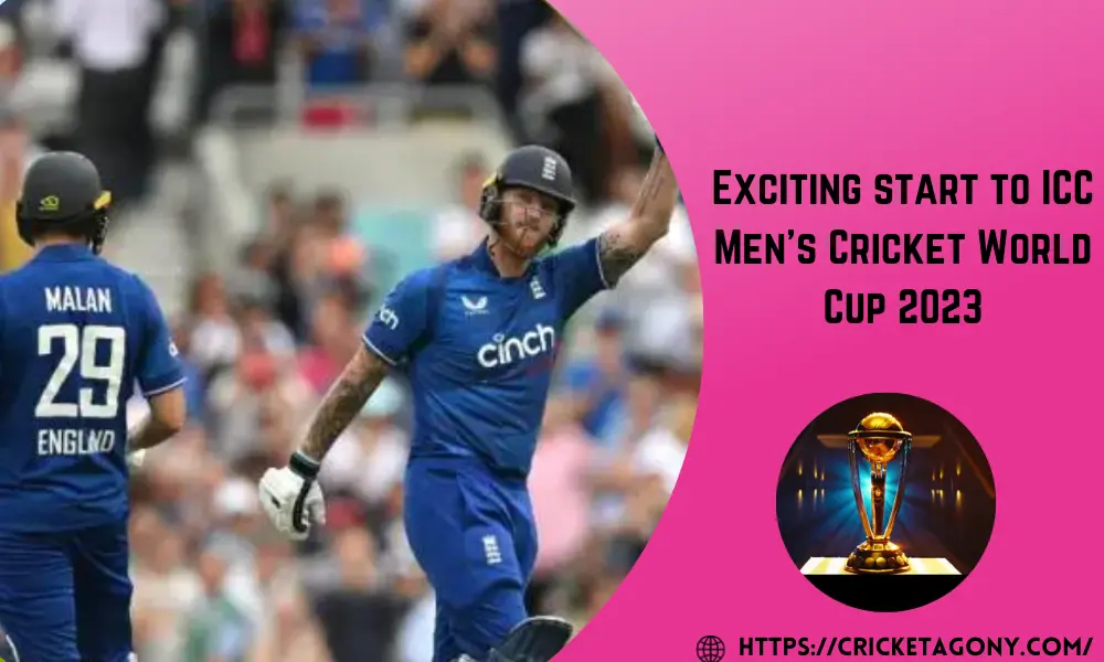 Exciting start to ICC Men's Cricket World Cup 2023